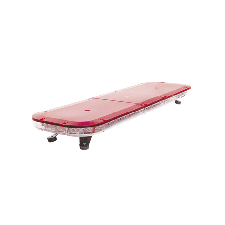 Barra de luces LED de 47" con 86 LED de alta potencia, color rojo, ideal para equipar ambulancias y unidades de bomberos