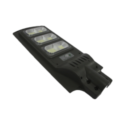 Luminaria con Panel Solar y Sensor de Movimiento de 120 W/ Luz 6 500 K / Dimensiones 625 x 240 mm / Ángulo de Luz 120°.