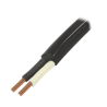 Cable Eléctrico de Uso Rudo 2 Hilos Calibre 18 AWG, Hasta 600 V. Rollo de 100 m.