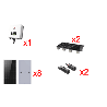 Kit Solar Interconexion 5kW 220Vca / Inversor AFORE / 8 Paneles de 640W / Montaje Incluido