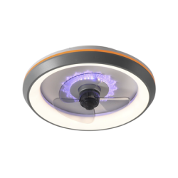 Ventilador de Techo con Luminario LED de 110 V CA 50/60 Hz / 88 W /4500 Lm / 6500 - 4 000 - 2 700 K /6 Tonos de Luz / 500 mm / 6