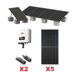 Kit Solar Interconexion / 3kW 220Vca / Inversor AFORE / Montaje Incluido