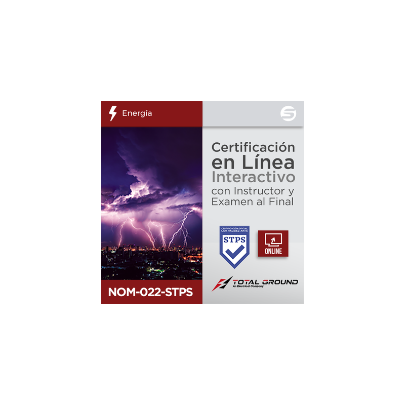 Certificación Virtual NOM-022-STPS Total Ground (Válida Ante Secretaría del Trabajo)
