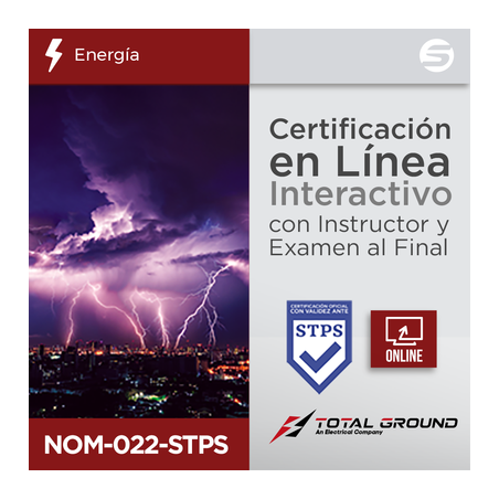 Certificación Virtual NOM-022-STPS Total Ground (Válida Ante Secretaría del Trabajo)