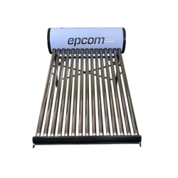 Bóiler Solar de 150L, Baja Presión con 15 Tubos de Vacío de Mayor Resistencia y Termotanque Inoxidable de Grado Alimenticio 1