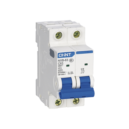 Pastilla para Riel Din, 2 Polos, 16 Amp, Vca:110/415v, 6kA, Catálogo: NXB632PC16.