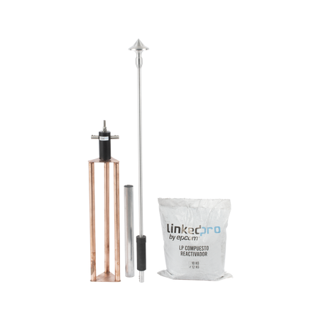 Punta Pararrayo de Aluminio de 50 m de Diámetro de Protección