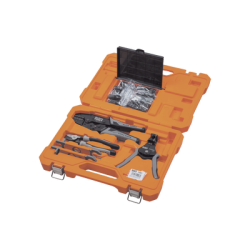 Juego de Herramientas de Conexión Fotovoltaica (Solar), 6 Piezas: Estuche, 2 Llaves Aisladas MC4, Cortador 1/0 AWG Al, Pelacabl