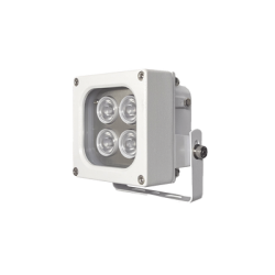 Iluminador LED de Alta Potencia | Luz Blanca | 10 Metros de Iluminación | Cobertura 120° | IP66 | Bajo Consumo de Energía | F