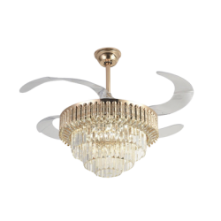 Ventilador de Techo con Luminario LED de 110 V CA 50/60 Hz / 88 W /4500 Lm / 6500 - 4 000 - 2 700 K /3 Tonos de Luz / 1075 mm / 