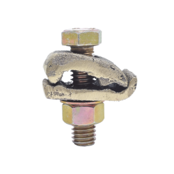 Conector Cable a Superficie Plana / Bronce 100% / Cable 4-2/0 AWG / Sin Soldadura Exotérmica / 2.5x3.5 cm (1x1.4 in)