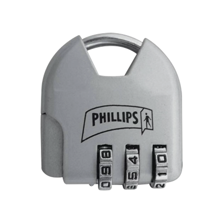 Candado de Combinación Ajustable / No Requiere Llave / Color Natural.