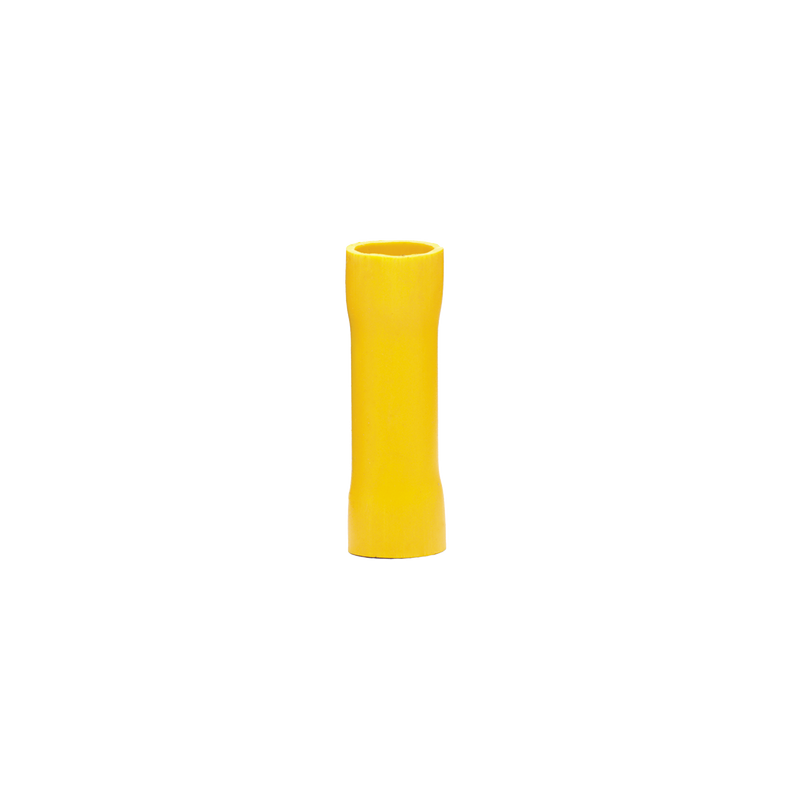 Conector a tope aislado / 12-10 AWG / Amarillo / Paquete de 25 piezas.