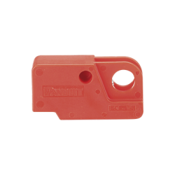 Dispositivo de Bloqueo LOTO para Interruptores Eléctricos de Palanca, de 15.2 x 22.3 mm, Color Rojo