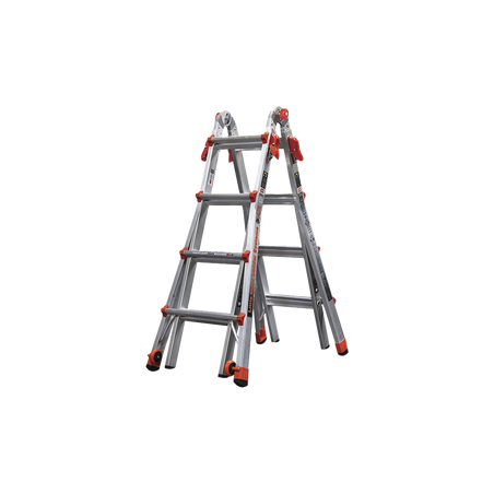 Escalera Multi-Posiciones de 5.18 m (17') para Superficies Inclinadas (SKU 15417-001).