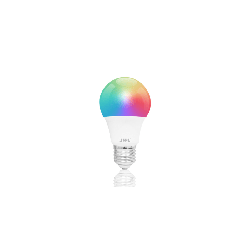Foco Smart Dimeable / 10W / RGB y Blanco / Base E27 / IP20 / Con Control desde Aplicación Móvil