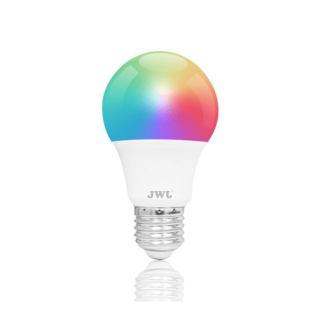 Foco Smart Dimeable / 10W / RGB y Blanco / Base E27 / IP20 / Con Control desde Aplicación Móvil