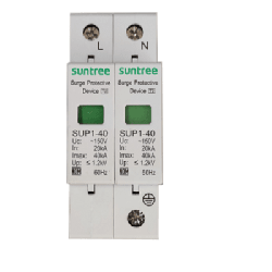 Supresor de Picos Transitorios de Voltaje, Diseñado Para Sistemas Fotovoltaicos, Uso en Corriente Alterna 220 Vca ,2 Polos.
