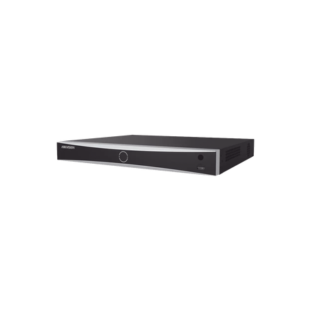NVR 32 Megapixel (8K) / Reconocimiento Facial (Base de Datos) / 16 Canales IP / 2 Bahías de Disco Duro / 16 Puertos PoE+ / HDMI