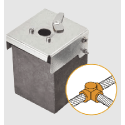 Punta Pararrayo PDC Flash Captor 45 / Avance de Cebado 45 μs / Acero Inoxidable AISI 316L / Autónomo / Verificable In Situ