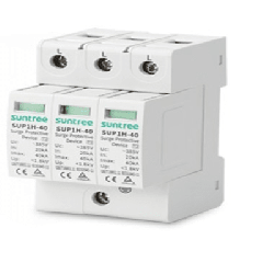 Supresor de Picos Transitorios de Voltaje, Diseñado Para Sistemas Fotovoltaicos, Uso en Corriente Alterna 220 Vca ,3 Polos.