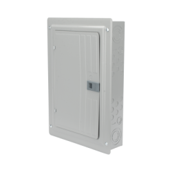 Centro de carga trifásico 3 Fases, 4 Hilos para interruptores QP, de 12 polos - 24 circuitos, 120/240vca, Barras de aluminio 12