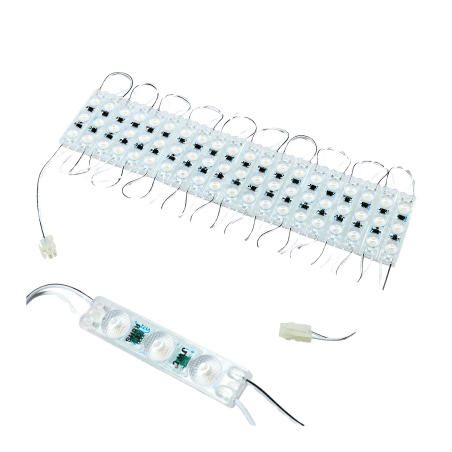 Módulo LED Resistente a Intemperie / 4500 Lúmenes / 110V / Luz Cálida 2 700 K / Hasta 20 Módulos en Serie / No Requiere Tran