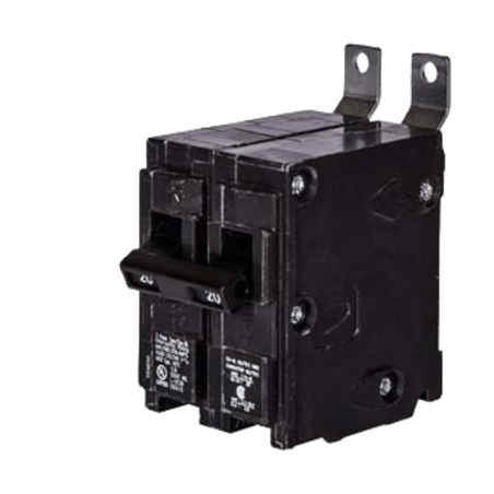 Interruptor automático atornillable tipo BL 2 polos, 20 amp.