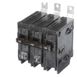Interruptor automático atornillable tipo BL 3 polos, 40 amp.