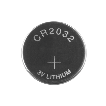 Batería de litio CR2032 de 3 V a 225 mAh (No recargable)
