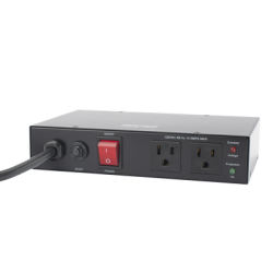 Acondicionador de Voltaje / Entrada 120 Vca / 2 salidas @ 120 Vca NEMA 5-15R / 1,800 W / 15 A / Supresión de Picos / Filtro de 