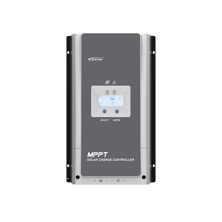 Controlador Solar MPPT 80A 12/24/36/48V, Máximo Voltaje de Circuito Abierto Voc 200Vcc, Configurable para Baterías de Litio