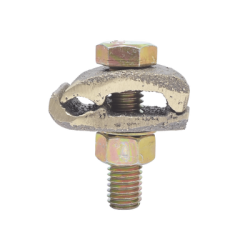 Conector Cable a Superficie Plana / Bronce 100% / Cable 2/0-250 MCM / Sin Soldadura Exotérmica / 3x4.5 cm (1.2x1.8 in)