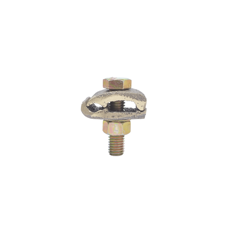 Conector Cable a Superficie Plana / Bronce 100% / Cable 2/0-250 MCM / Sin Soldadura Exotérmica / 3x4.5 cm (1.2x1.8 in)