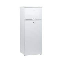 Refrigerador Combinado Solar de 220L (7.7 ft3) - 12/24V, Alta Capacidad, Optimo Para Operación Sin Red Eléctrica, Rendimiento 