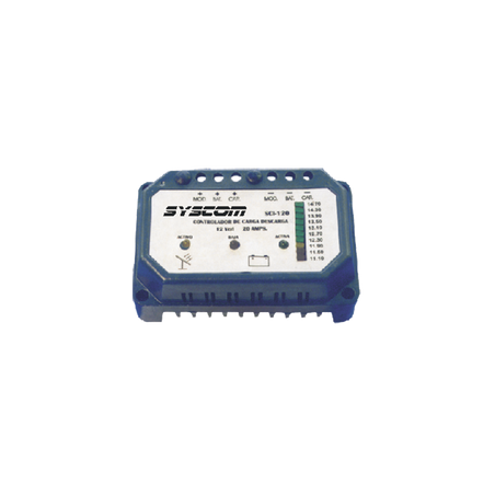 Controlador de Carga y Descarga para Sistemas Solares 20 A, 24 Vcc.
