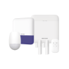 (AX PRO) KIT de Alarma AX PRO / Incluye: 1 Hub con bateria de respaldo / 1 Sensores PIR / 2 Contactos Magnéticos / 1 Control Re