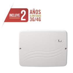 Panel de Alarma Cloud Híbrido 4G LTE / 8 Zonas Cableadas, 32 Inalámbricas / INCLUYE 2 AÑOS 3G/4GLTE ILIMITADOS / Programació