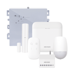 (AX PRO + YONUSA) KIT de Alarma AX PRO / Incluye: 1 Hub con bateria de respaldo / 1 Energizador 2500Mts Lineales / 1 Relevador 0