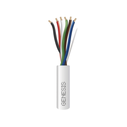 Bobina de 305 Metros (1000 Pies) / Cable de Cobre / 6 x 22 AWG / Riser / Tipo CMR-CL3R / Para Aplicaciones de Control de Acceso 