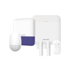 (AX PRO) KIT de Alarma AX PRO con GSM (3G/4G) / Incluye: 1 Hub con bateria de respaldo / 1 Sensores PIR / 2 Contactos Magnético