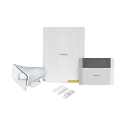 KIT Panel de Alarma AX HYBRID PRO / 1 Panel Híbrido / 1 Teclado LCD / 1 Contacto Magnético / 1 Sirena de 30 Watts
