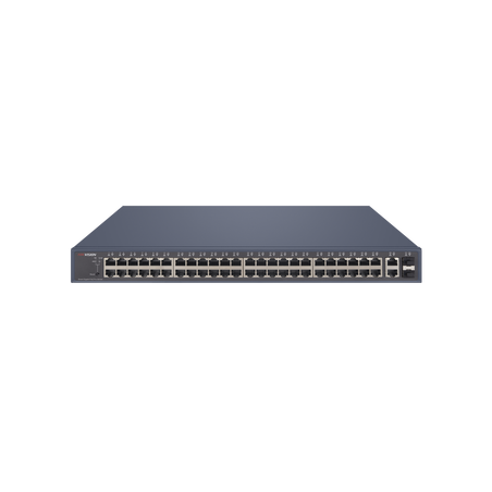 Switch PoE+ / Administrable / 48 Puertos 1000 Mbps PoE+ / 2 Puertos 1000 Mbps Uplink / 2 Puertos SFP / 470 Watts