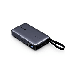 Cargador Rápido GaN 65W 2C1A / Tecnología GaN / Puerto USB-C 65W Max PPS / Puerto USB-A 22.5W Max / Protecciones Múltiples / 