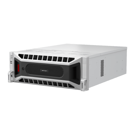 NVR 32 Megapixel (8K) / 256 canales IP / 24 Bahías de Disco Duro / 4 Puertos de Red / Soporta RAID con Hot Swap / NVR de Alto D