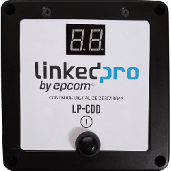 Contador Digital Descargas Atmosféricas / Pantalla Digital / IP65 Exterior / Batería 3V / Rango -20°C a 60°C / 120x120x60 mm