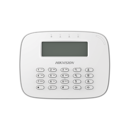 Teclado LCD / Cableado / Compatible con el Panel Hibrido Hikvision DS-PHA64-W4P y DS-PHA64-W4P2