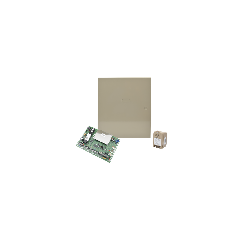 Panel de Alarma Híbrido Cableado convencional, Inalambrico y Vplex para 86 zonas