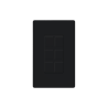 Placa de 6 puertos color negro