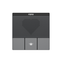 Mini Intercomunicador Wi-Fi para hotelería, hospitales, con diseño elegante, PoE, 3 botones, 1 relevador integrado de salida y